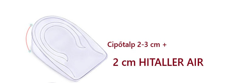 1 pár HITALLER AIR 2 cm - WOMAN